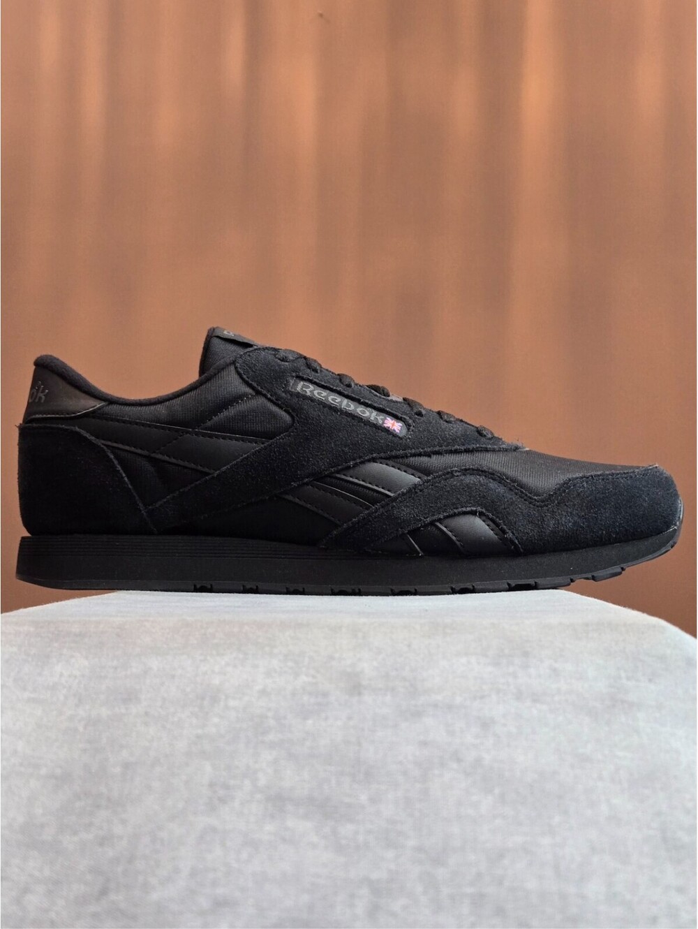 Reebok Classic Nylon - Black / Pure Grey (100033377) Men's 13 BRAND NEW IN BOX